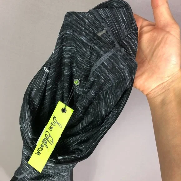 Sam Edelman Womens Gray Black Pleated Ruffle Capri Leggings Size XS - Picture 8 of 10